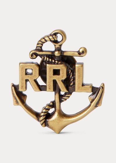 Patas Ralph Lauren Hombre Dorados - Anchor Vintage - COGRY1943